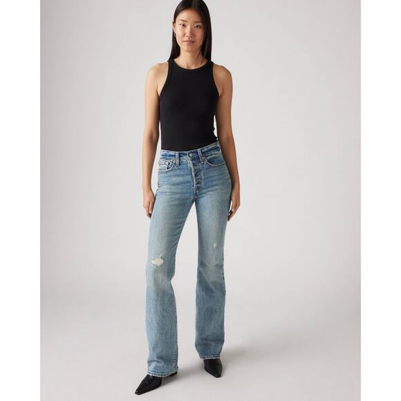 Levi's® Premium Wedgie Bootcut Women’s Jeans Medium Wash Size 30 - Picture 1 of 6